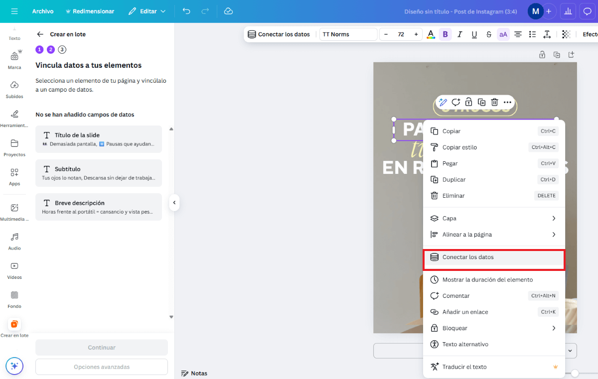 Conectar datos de ChatGPT con Canva Conectar datos de ChatGPT con Canva