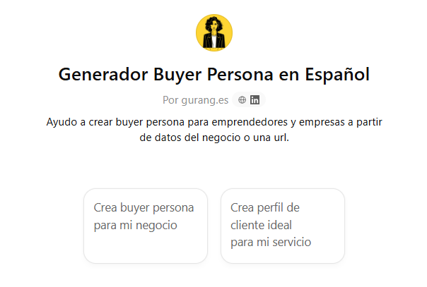 Cómo hacer un bueyr persona con la ChatGPT: biblioteca GPTs