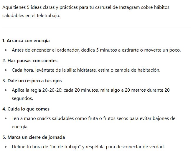 Perfila tu idea con ChatGPT Perfila tu idea con ChatGPT